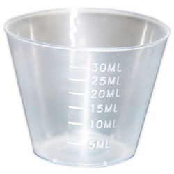 Medicine Cup Plastic Disposable 30ml T101