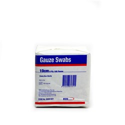 BSN Gauze Swabs Non Sterile 10 x 10cm Green