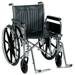 Wheelchair Heavy Duty Bariatric 24" 600mm Seat 200kg Sentra