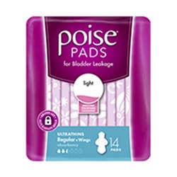 Poise Active Ultrathins with Wings 14 x 4 91856