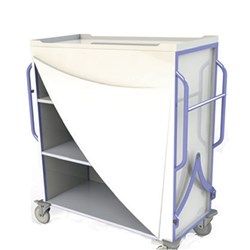 Clean Linen Trolley Large Front Cover
