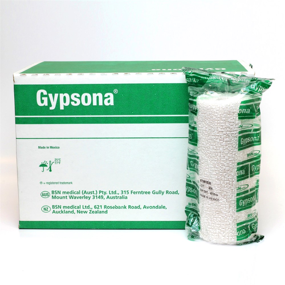 Gypsona Plaster Bandages 7.5cm x 3.5cm - SSS Australia - SSS Australia  Medical Supplies, Equipment & Consumables