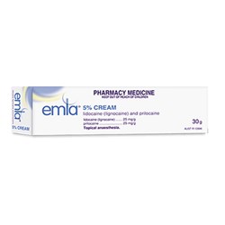 Emla Topical Cream 5% 30g Tube SM