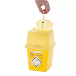 Bio-Hazard Collector Sharpsafe 4L Recycled Grey Base