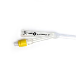 Foley Cath Std Silicone 2 Way 20Fr 40cm Yellow 30ml Balloon 