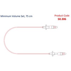 I.V. Admin Min Volume Extension Set Tuta 75cm ml Slip/Fml Sl