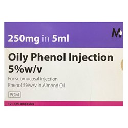Phenol In Almond Oil Ampoules 5 x 5ml Haemorol SM