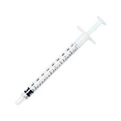 Syringes B.D. 1ml Luer T/B