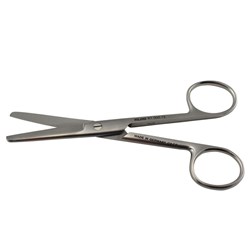 Scissors Surgical Blunt/Blunt Straight 13cm KLINI (Theatre)