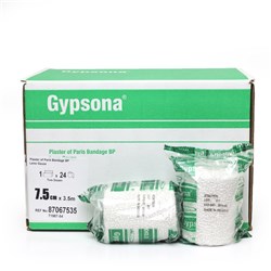 Gypsona Plaster Bandages 7.5cm x 3.5m