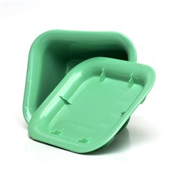 Autoplas Plastic Denture Cup with Lid