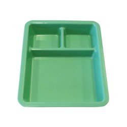 Autoplas Plastic Tray 3 Compartment 205 x 165mm