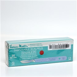 Scalpel Complete Disposable Swann-Morton No.20