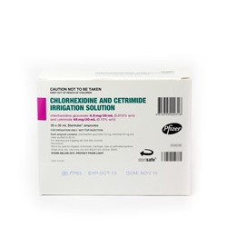 Chlorhexidine 0.015% Cetrimide 0.15% 30 x 30ml Irrigating