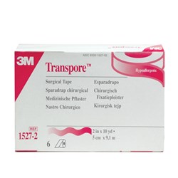 Transpore Surgical Tape 50mm x 9.1m B6 1527-2