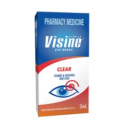 Visine Clear Eye Drops (for Sore Eyes) 15ml SM