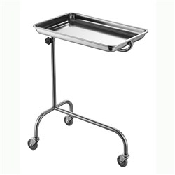 Mayo Instrument Table Mobile Adjustable 560 x 410 x 25mm