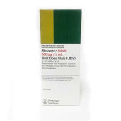 Atrovent UDV 500µg 30 x 1ml SM