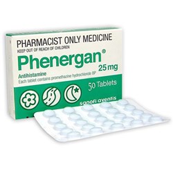 Phenergan Tablets 25mg P50 SM