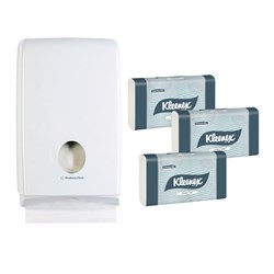 Kleenex Compact Towel Starter Pack with Dispenser 4441