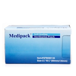 Autoclave Pouches Medipack Self-Seal 90 x 135mm