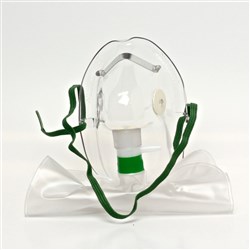 Non-Rebreather Mask with Safety Vent Adult w/o Tubing Hudson
