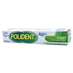 Polident Poligrip Adhesive Cream Fresh Mint 60g