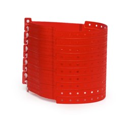 I.D. Bands Precision Band Red Veri Color 140-16