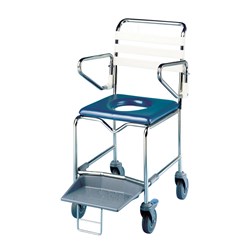 Shower Commode S/Steel Frame 440mm Seat Width Seat Sold Separately