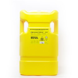 Bio-Hazard Collector B.D. Sharps 17 litre One Piece