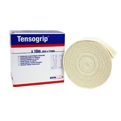 Tensogrip Tubular Elastic Bandages 32.5cm x 10m Size L White