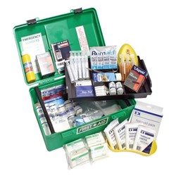 First Aid Kit Industrial Workplace WPA2 Med Plastic Case