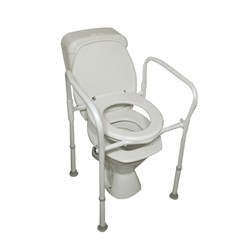 Over Toilet/Shower Aid Adj Height 450mm Wide up to 125kg