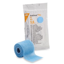 Scotchcast Plus Casting Tape 50mm x 3.6m Light Blue 82002LB