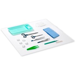 Sage Suture Pack No.3 with (5) S/Steel Instruments Sterile