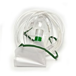 Non-Rebreather Mask with Safety Vent & Tubing Adult Hudson