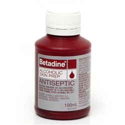 Betadine Skin Prep Alcoholic 100ml