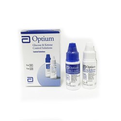 Medisense Optium Hi/Low Control Solution Glucose & Ketone