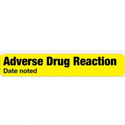 Medical Label (Adverse Reaction) (Date)