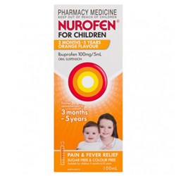 Nurofen Child 3 Months -5 Years Orange 100ml SM