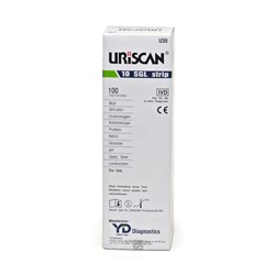 Uriscan 10SG Urine Test Strips 100