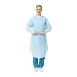 Gown Impervious Thumbs Up Extra Large Blue C75