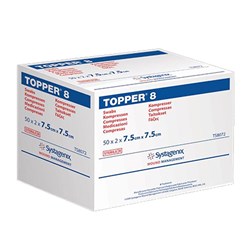 Topper 8 Non Woven Gauze Sterile  7.5 x 7.5cm TS8072