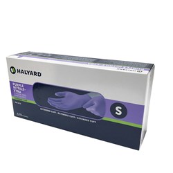 Halyard Purple Nitrile-Xtra High Risk Gloves Small