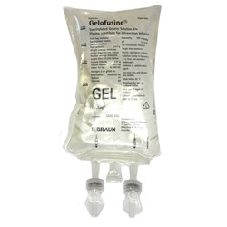 Gelofusine 500ml without Infusion Set Echo Bag