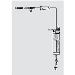 Burette In Line 150ml 22cm Tubing