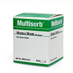 Multisorb Non Sterile Swabs Non Woven 10 x 10cm