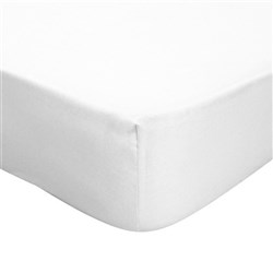 Stretch Knit Fitted Bottom Sheet 90 x 200cm (Poly/Cotton)
