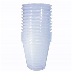 Medicine Cup Plastic Disposable 60ml (10ml Grad)