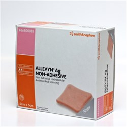 Allevyn Ag Non Adhesive 5 x 5cm B10